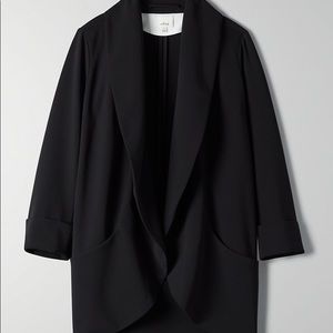 Wilfred black chevalier jacket